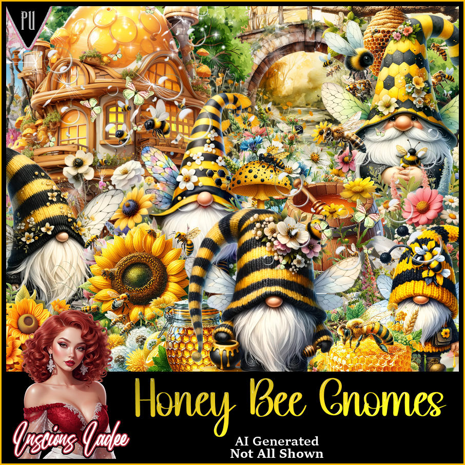 Honey Bee Gnomes - Click Image to Close